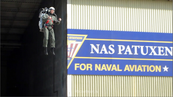 NCIS flight out of the hangar
